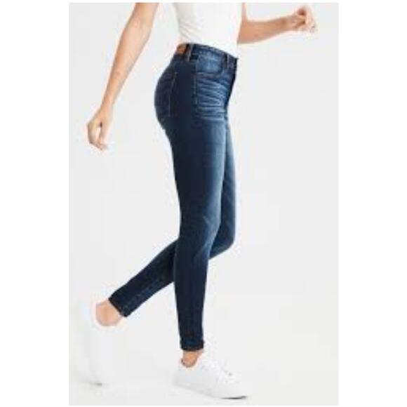 American Eagle Super Stretch Jegging Sz 12 Short - Picture 1 of 10